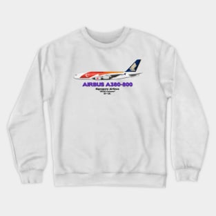 Airbus A380-800 - Singapore Airlines "SG50 Colours" Crewneck Sweatshirt